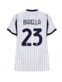 Inter Milan Nicolo Barella #23 Venkovní Dres pro Dámské 2026-27 Krátký Rukáv Inter Milan Nicolo Barella #23 Venkovní Dres pro Dámské 2026-27 Krátký Rukáv